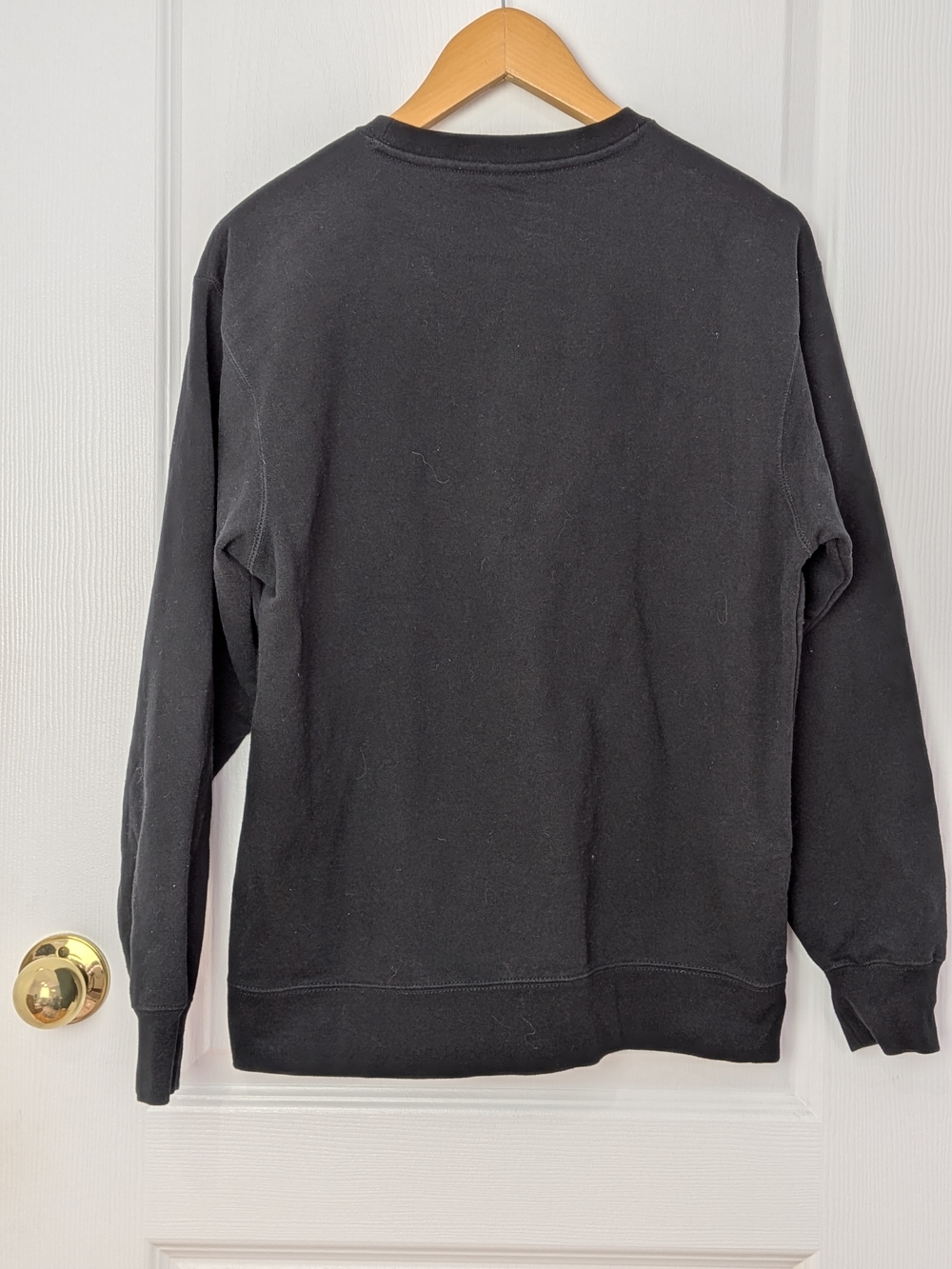 Obey Worldwide Jumble Embroidered Crewneck Sweatshirt - Black - Size Medium #138 - Picture 3 of 6